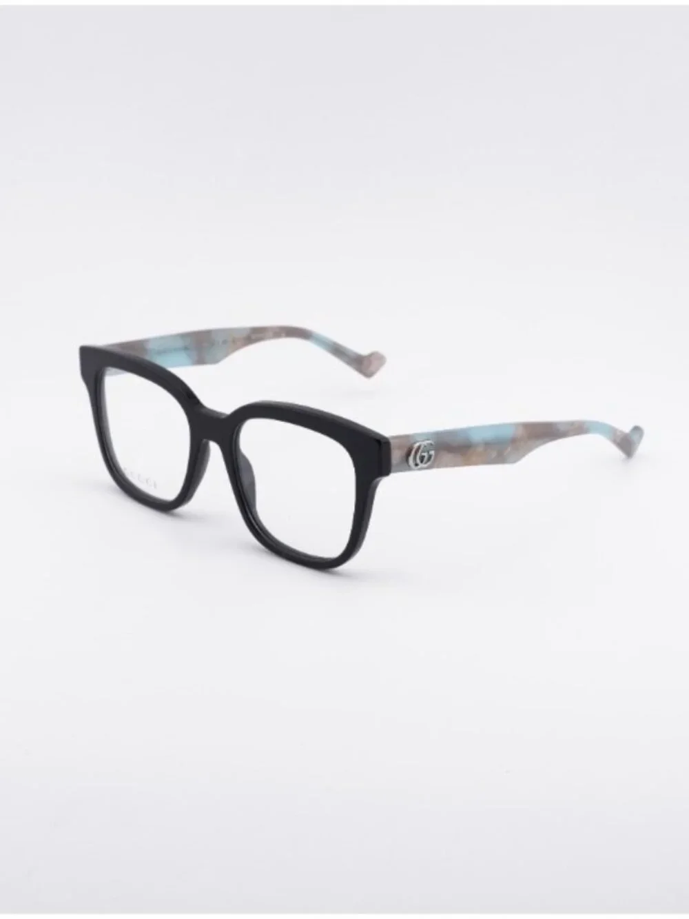 Gucci GG0958O 017 Eyeglasses Havana 52mm Square Frame